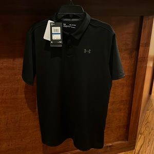 Boys under armour polo youth xl NWT